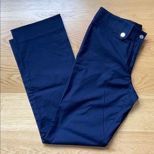 Tory Burch Trousers 4 Navy Blue Pants